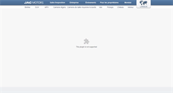 Desktop Screenshot of jacfr.jac.com.cn