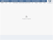 Tablet Screenshot of jacfr.jac.com.cn