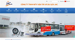 Desktop Screenshot of jac.vn